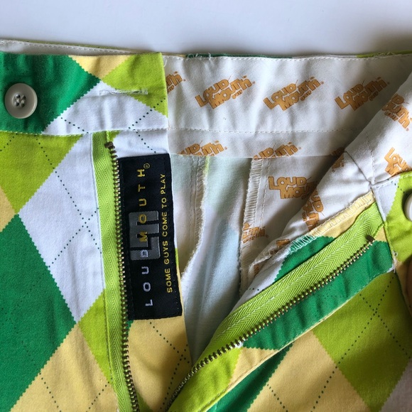 Mens Loudmouth Golf Shorts - Picture 2 of 3